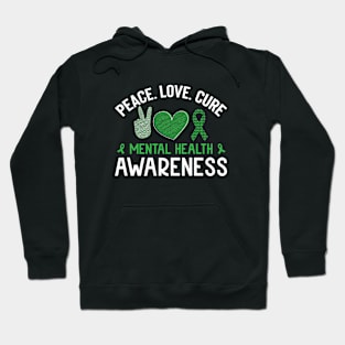 Mental Health Matters End The Stigma Psychology Therapy Hoodie